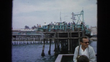 1963: going on boat ride CALIFORNIA