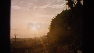 1963: sunset in the mountains CALIFORNIA
