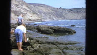 1963: morning by the beach CALIFORNIA