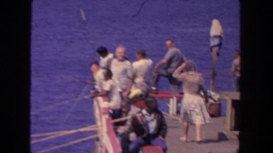 1962: offshore is best for serious fishing SAN PEDRO, CALIFORNIA