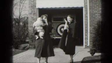 1947: woman with her baby and mother MIDDLETOWN