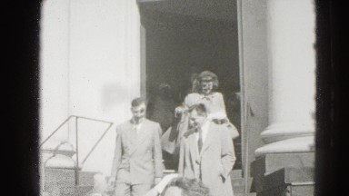 1947: family is seen going on trip with small child MIDDLETOWN