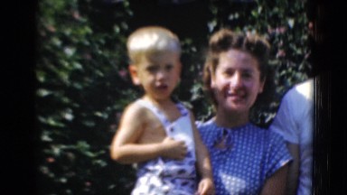 1947: family is seen going on trip with small child MIDDLETOWN