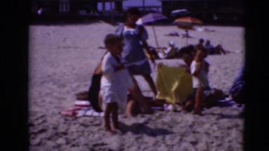 1947: beach scene is seen MIDDLETOWN