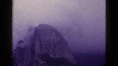 1953: mountain area is seen traveling by road CALIFORNIA