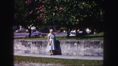 1960: woman is seen posing FLORIDA