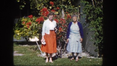 1960: garden is seen FLORIDA