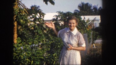 1960: garden is seen FLORIDA