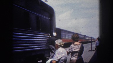 1960: train is seen FLORIDA