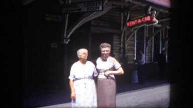 1960: women are seen in beautiful dresses FLORIDA