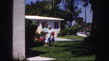 1960: garden is seen FLORIDA