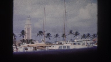 1960: this is how looks vigorous and giant port working at full capacity FLORIDA