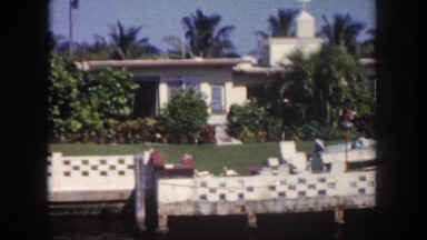 1960: garden is seen FLORIDA