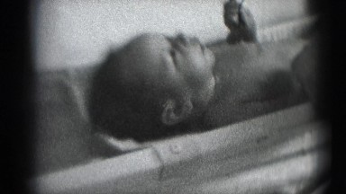 1947: Toddler Crawling on Grass in Middletown