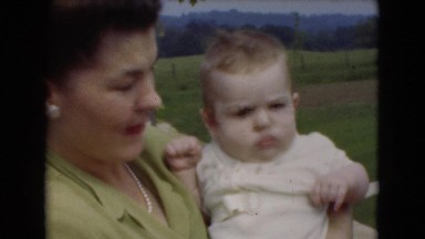 1947: mother with small child is seen MIDDLETOWN