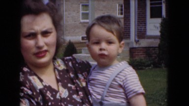 1947: mother with small child is seen MIDDLETOWN