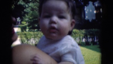 1947: baby boy park mom sunny actions cute MIDDLETOWN