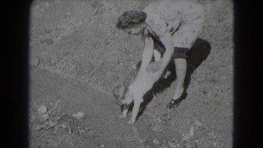 1947: toddlers is seen crawling MIDDLETOWN
