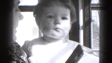 1949: mother with small child is seen MIDDLETOWN