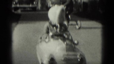 1949: beautiful girl drawing fabulous new model of toy vehicle MIDDLETOWN