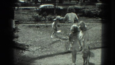 1949: girls are seen outdoor VENICE, ITALY