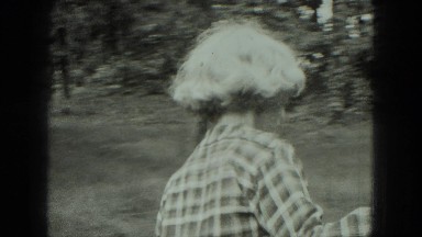 1949: picnic in forest area is seen VENICE, ITALY