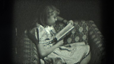 1951: Small Girl Walking Happily in Germany