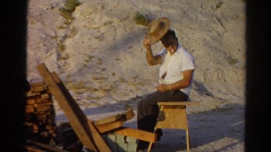 1966: Family Picnic in California Forest Area