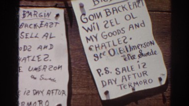 1966: titles for shops and sales CALIFORNIA