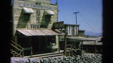 1966: very old village CALIFORNIA