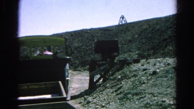 1966: train ride on sunny day through desert