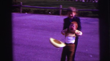 1974: an older brother is spinning in the air his younger brother LYNBROOK