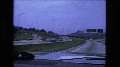 1976: road trip is seen FORT WAYNE, INDIANA