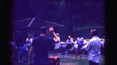 1971: Family Picnic in Garden, Omaha, Nebraska