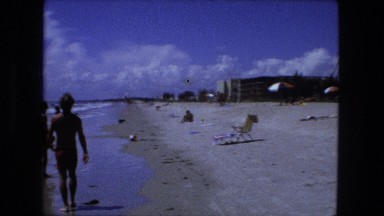 1976: beach scene is seen FORT WAYNE, INDIANA