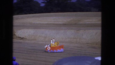 1976: some kind of show featuring vehicle decorated like ship FORT WAYNE