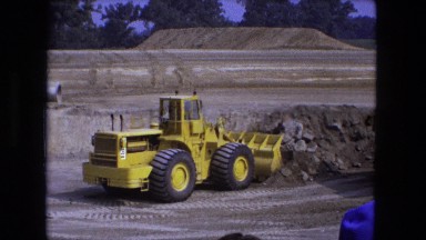 1976: construction area beside mud FORT WAYNE, INDIANA