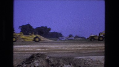 1976: construction area beside mud FORT WAYNE, INDIANA