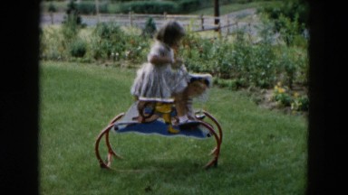 1957: Residential Garden in Hicksville, New York