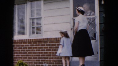 1957: outdoor scene HICKSVILLE, NEW YORK
