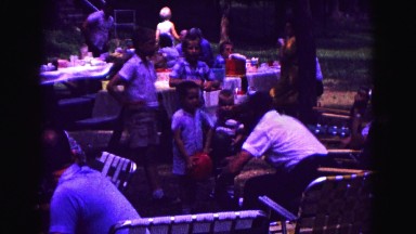 1971: Family Picnic in Forest Area Near Omaha, Nebraska