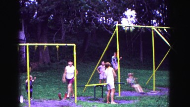 1971: when kids love swinging OMAHA, NEBRASKA