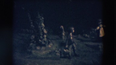 1957: dark mysterious place with deer exciting scene HICKSVILLE, NEW YORK