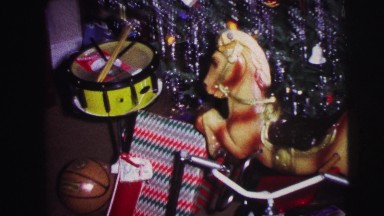 1973: various toys and gifts under christmas tree LYNBROOK, NEW YORK