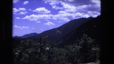 1974: Hilly Landscape with Trees and Greenery in Fort Wayne, Indiana