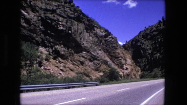1974: hilly area is seen with trees and greenery FORT WAYNE, INDIANA