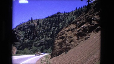 1974: hilly area is seen with trees and greenery FORT WAYNE, INDIANA