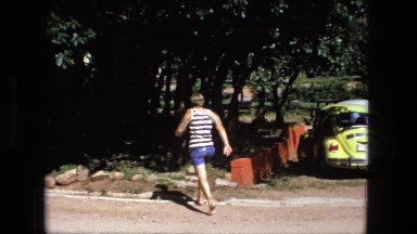 1974: woman is seen posing FORT WAYNE, INDIANA