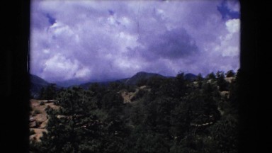 1974: hilly area is seen with trees and greenery FORT WAYNE, INDIANA