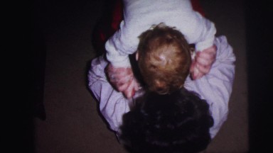 1973: happy baby playing LYNBROOK, NEW YORK